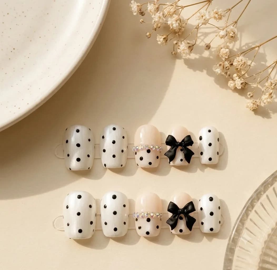 Parisian Polka Bow